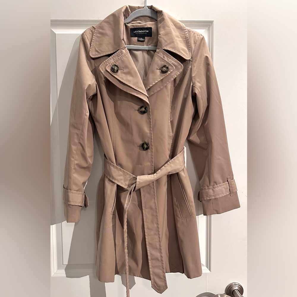 Liz Claiborne Trench Rain Coat
